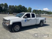 2018 Chevrolet Silverado 1500 4x4 Extended-Cab Pickup Truck Runs & Moves) (Jump To Start