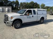 2015 Ford F250 4x4 Extended-Cab Pickup Truck Duke Unit) (Runs & Moves