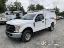 2017 Ford F250 4x4 Pickup Truck Duke Unit) (Runs & Moves
