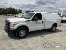 2015 Ford F250 Pickup Truck Duke Unit) (Runs & Moves) (Cracked Windshield