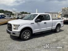 2015 Ford F150 4x4 Extended-Cab Pickup Truck Duke Unit) (Runs & Moves) (ABS Light On