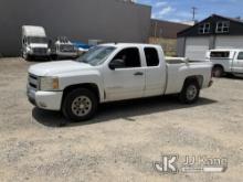 2011 Chevrolet Silverado 1500 4x4 Extended-Cab Pickup Truck Runs & Moves) (Jump To Start, Engine Lig