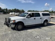 2013 Ford F150 4x4 Crew-Cab Pickup Truck Duke Unit) (Runs & Moves) (Rust Damage, Tailgate Does Not O