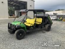 John Deere Crew-Cab Yard Cart, John Deere XUV 855M S4 4x4 Runs & Moves