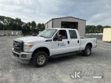 2016 Ford F250 4x4 Crew-Cab Pickup Truck Duke Unit) (Runs & Moves) (Body Damage