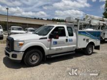 2016 Ford F350 Extended-Cab Service Truck Runs & Moves) (Jump To Start, Check Engine Light On