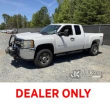 2011 Chevrolet Silverado 2500HD 4x4 Extended-Cab Pickup Truck Duke Unit) (Not Running, Condition Unk