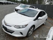 2019 Chevrolet Volt 4-Door Hybrid Sedan Duke Unit) (Runs & Moves) (Jump To Start, Check Engine Light