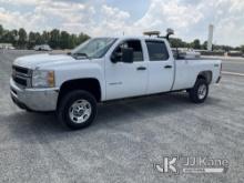 2013 Chevrolet Silverado 2500HD 4x4 Crew-Cab Pickup Truck Runs & Moves) (Body/Paint Damage