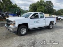 2018 Chevrolet Silverado 1500 4x4 Extended-Cab Pickup Truck Duke Unit) (Runs & Moves