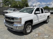 2016 Chevrolet Silverado 1500 4x4 Extended-Cab Pickup Truck Runs & Moves) (Paint Damage