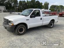 2003 Ford F250 Pickup Truck Runs & Moves) (Body/Paint Damage
