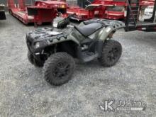 2011 Polaris Sportsman 850 4x4 All-Terrain Vehicle, Co-Op Unit Not Running, Condition Unknown) (Buye