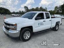 2018 Chevrolet Silverado 1500 4x4 Extended-Cab Pickup Truck Duke Unit) (Runs & Moves