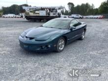 1999 Pontiac Firebird 2-Door Sport Coupe Runs & Moves) (Jump To Start, Body/Paint Damage