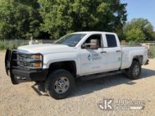 2017 Chevrolet Silverado 2500HD 4x4 Extended-Cab Pickup Truck Duke Unit) (Runs & Moves) (Body Damage