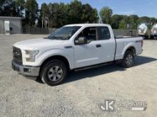 2016 Ford F150 4x4 Extended-Cab Pickup Truck Duke Unit) (Runs & Moves) (Jump To Start & ABS Light On