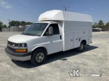 2014 Chevrolet Express G3500 Cutaway Enclosed Service Van Runs & Moves