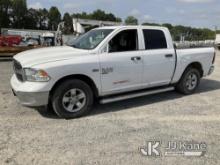 2019 RAM 1500 4x4 Crew-Cab Pickup Truck Runs & Moves) (Check Engine Light On, Body/Paint Damage