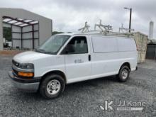 2016 Chevrolet Express G3500 Cargo Van Duke Unit) (Runs & Moves) (Jump To Start