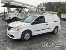 2013 Dodge Caravan Mini Cargo Van Runs, Does Not Move, Body/Paint Damage) (Seller States Damage to O