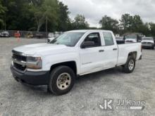 2016 Chevrolet Silverado 1500 4x4 Extended-Cab Pickup Truck Runs & Moves) (Engine Noise, Body Damage