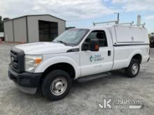 2012 Ford F250 4x4 Pickup Truck Duke Unit) (Runs & Moves) (Body Damage