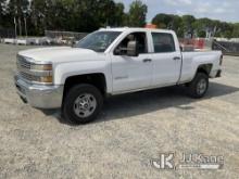 2015 Chevrolet Silverado 2500HD Crew-Cab Pickup Truck Runs & Moves ) (Paint/Body Damage