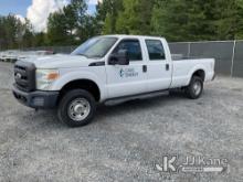 2011 Ford F250 4x4 Crew-Cab Pickup Truck Duke Unit) (Runs & Moves) (ABS Light On & Paint/Body Damage