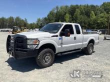 2016 Ford F350 4x4 Extended-Cab Pickup Truck Duke Unit) (Runs & Moves