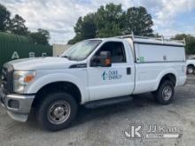 2015 Ford F250 4x4 Pickup Truck Duke Unit) (Runs & Moves) (Paint Damage