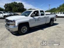 2018 Chevrolet Silverado 1500 4x4 Extended-Cab Pickup Truck Duke Unit) (Runs & Moves