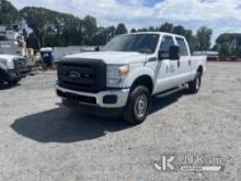 2015 Ford F250 4x4 Crew-Cab Pickup Truck Duke Unit) (Runs & Moves