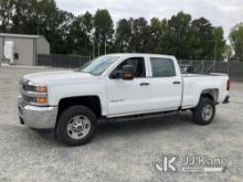 2018 Chevrolet Silverado 2500HD Crew-Cab Pickup Truck Duke Unit) (Runs & Moves) (Body Damage