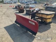 (Plymouth Meeting, PA) Western Snow Plow NOTE: This unit is being sold AS IS/WHERE IS via Timed Auct