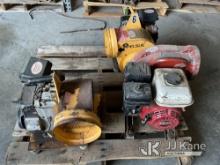 (Sparta, MI) Lot of (3) Pelsue and General Blower/Pumps Non-Running