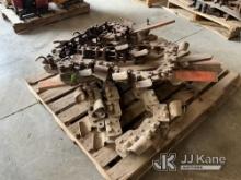 (Sparta, MI) Case 760 Trencher Boom Chains w/hardware (includes all items in images on pallet) NOTE: