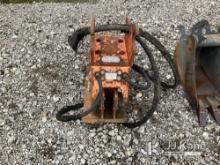 (Louisville, OH) NPK Hyd. Plate Compactor Attachment NOTE: This unit is being sold AS IS/WHERE IS vi