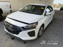 2018 Hyundai Ioniq Hybrid 4-Door Sedan Runs & Moves, Front End Damage, Paint Damage, Has Engine Ligh