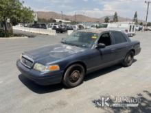 2006 Ford Crown Victoria Police Interceptor 4-Door Sedan Runs & Moves, Paint Damage