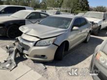 2015 Chevrolet Malibu LT 4-Door Sedan Not Running, Wrecked, Must Be Towed