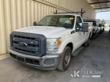 2012 Ford F-250 SD Regular Pickup Cab 2-DR Runs & Moves, CNG Tank Expires In 01/2027