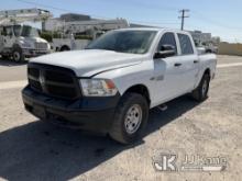 2017 RAM 1500 Crew-Cab Pickup Truck Runs, Transmission issues, Must Be Towed