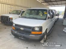 2005 Chevrolet Express G3500 Sports Van Runs & Moves, Paint Damage, Failed Smog