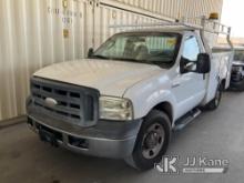 2007 Ford F-350 SD Regular Cab Pickup 2-DR Runs & Moves, Has Paint Damage