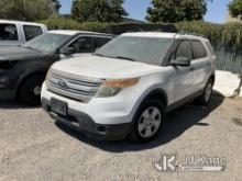 2014 Ford Explorer Sport Utility Vehicle Not Running, Possible Starter Issue, No Battery, Must Be To