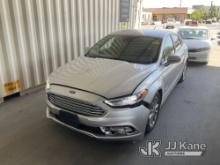 2017 Ford Fusion Energi 4-Door Sedan Runs & Moves, Paint Damage, Body Damage, Wrecked