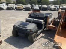 Club Car Golf Cart Utility Cart Not Running, True Hours Unknown