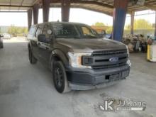 2020 Ford F-150 Crew Cab Pickup 4-DR Runs & Moves, Has Check Engine Light On, Missing Emission Stick