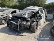 2017 Ford Explorer AWD Police Interceptor Sport Utility Vehicle Not Running, Wrecked, Only Front Pas
